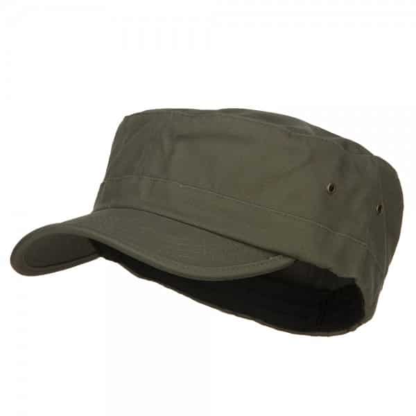 Olive Military Cap