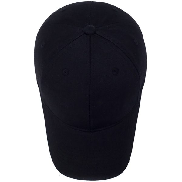 Plain Black Cap