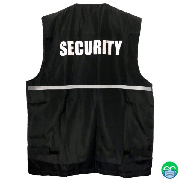Security Reflective Vest - ECEmbroid
